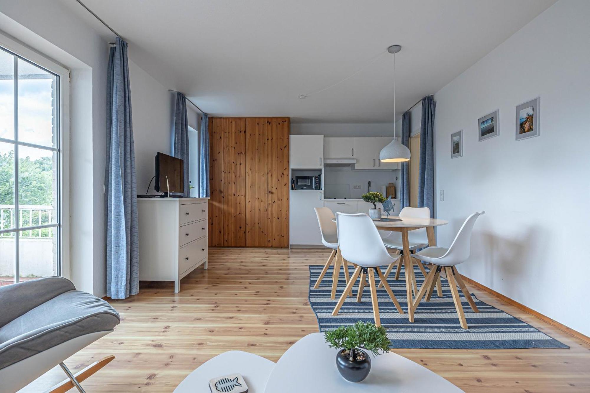 Fewo1846 - Strandresidenz Wassersleben Nele - Studioapartment Mit Balkon Und Meerblick 哈里斯莱 外观 照片