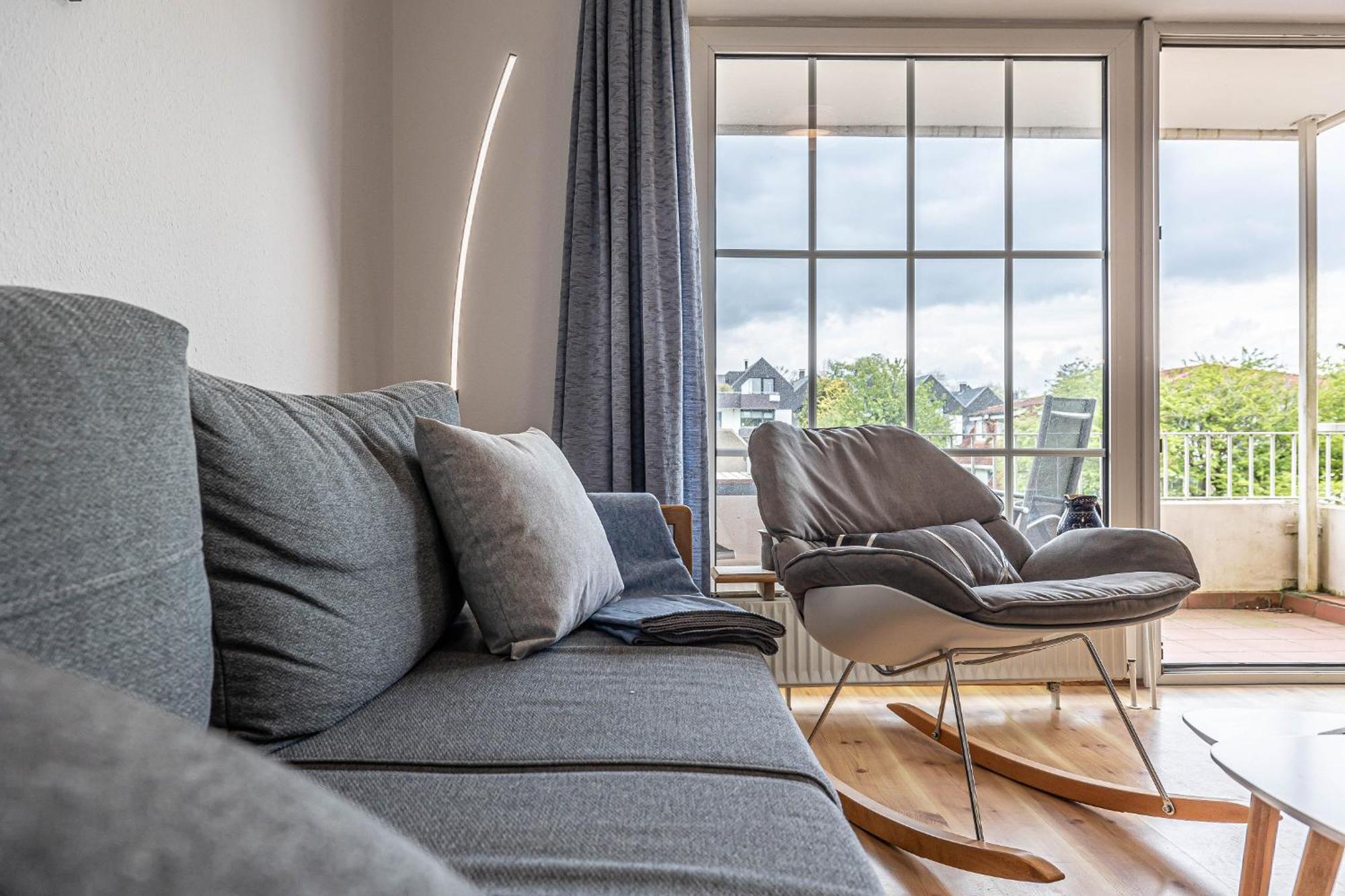 Fewo1846 - Strandresidenz Wassersleben Nele - Studioapartment Mit Balkon Und Meerblick 哈里斯莱 外观 照片