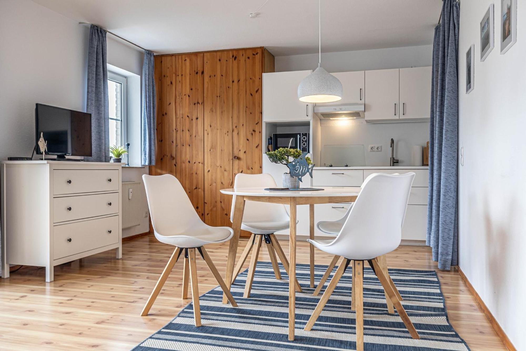 Fewo1846 - Strandresidenz Wassersleben Nele - Studioapartment Mit Balkon Und Meerblick 哈里斯莱 外观 照片