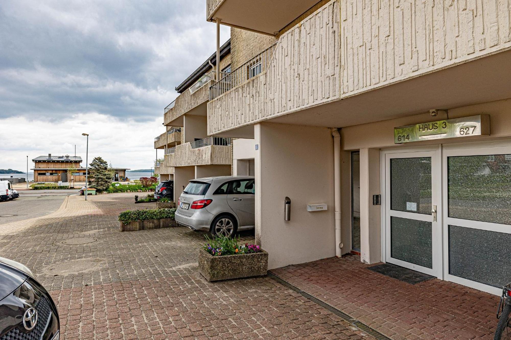 Fewo1846 - Strandresidenz Wassersleben Nele - Studioapartment Mit Balkon Und Meerblick 哈里斯莱 外观 照片